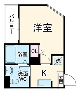チェルシークロイスターズ【1階】の間取り