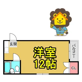 サンピアレス都島【4階】の間取り