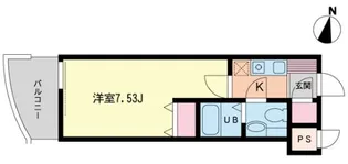 ベレール目黒【2階】の間取り