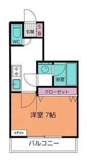 ホワイトベール【2階】の間取り