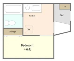 堀越ビル【1階】の間取り