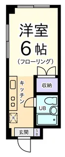 ガーデンハイツ【2階】の間取り