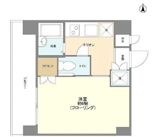ルーブル上北沢【6階】の間取り