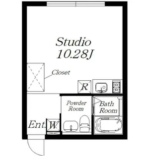 アレーロ千石【2階】の間取り