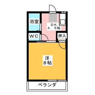 シェリール【1階】の間取り
