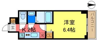 THE PASEO新小岩II【5階】の間取り
