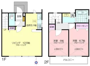 神奈川県横浜市都筑区荏田東4【一戸建】の間取り