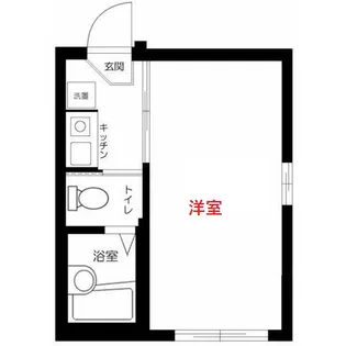 トライアングル蒲田【1階】の間取り