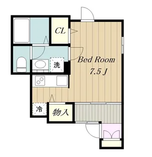 ソレアード ビビエンダ【1階】の間取り