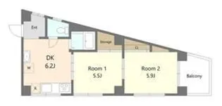 MAISON HOSOYAMA【5階】の間取り