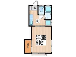 ホワイトハイツ【2階】の間取り