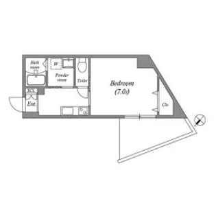 アウラ新大阪【3階】の間取り