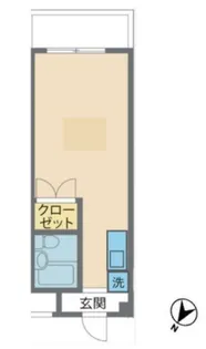 ポルシェ矢部II【2階】の間取り