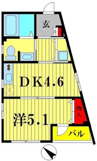 春翠ビル【2階】の間取り