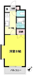 フロイデ【1階】の間取り