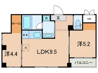 PRIOR LIBERTA【2階】の間取り