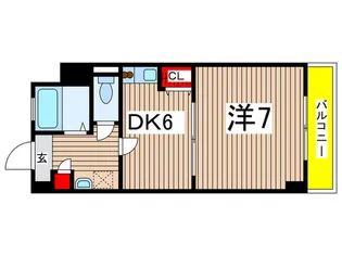 カ-サビアンカ大村【3階】の間取り