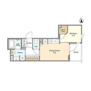 Mトリアノン【2階】の間取り