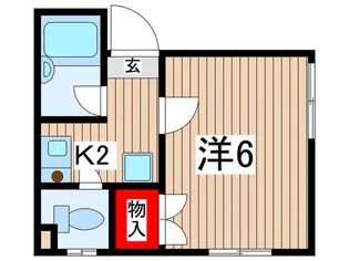 HKマンション大塚【2階】の間取り