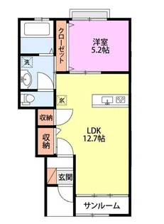 ルミナスI【1階】の間取り