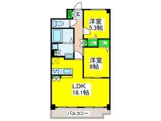 Grand Hill高倉【2階】の間取り