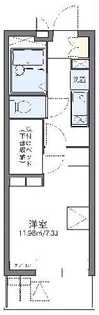 レオパレスルミュールIII【1階】の間取り