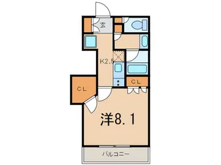 メルクマール京王笹塚レジデンス【12階】の間取り