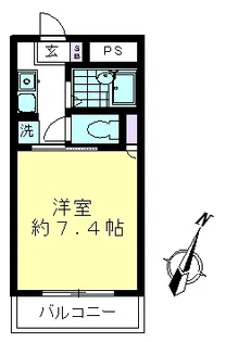 メゾン・シャオリン【3階】の間取り