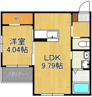 BRAVE BASE 戸畑東【1階】の間取り