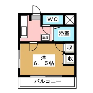 第五王神ハイツ【3階】の間取り