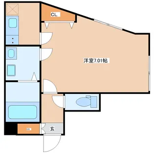 メゾン・ド・ラヴィエンヌ【2階】の間取り