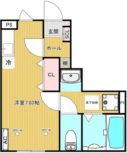 スターフィールド【1階】の間取り