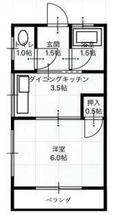 メゾン東邦VI【3階】の間取り