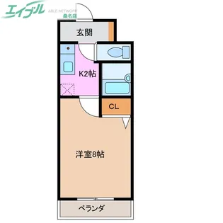 エスポワール神成【2階】の間取り