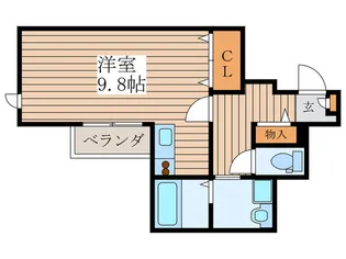 アインスハイム【2階】の間取り