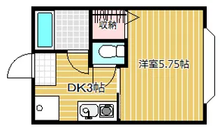 アントテン【2階】の間取り
