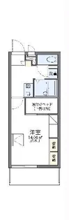 レオパレスノーブル【3階】の間取り
