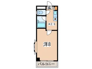 下ノ根グラスワン【1階】の間取り