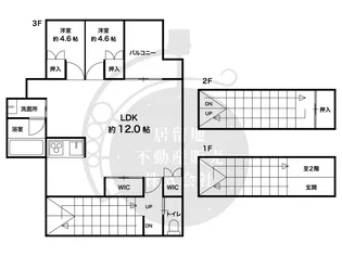 ブランルミエール【3階】の間取り