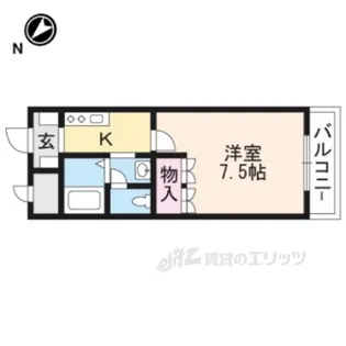 ブルーム・T【1階】の間取り