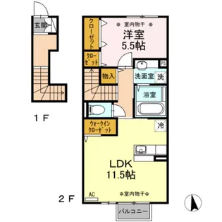 Royal西荒屋の間取り