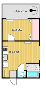 飯島ビル【4階】の間取り