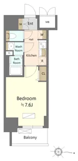 SHOKEN Residence名古屋〈太閤通〉【6階】の間取り