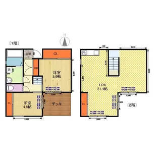 セット・ブランの間取り