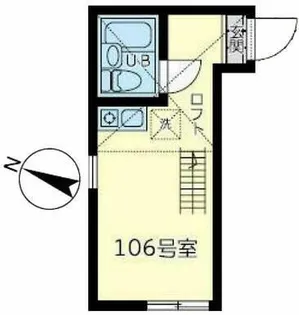 ユナイト白楽ロジャー・テイラー【1階】の間取り