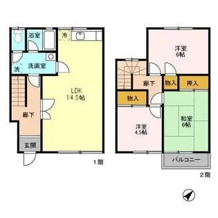 増田ファミリオの間取り