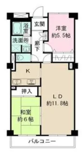ガーデンハウス御器所【3階】の間取り