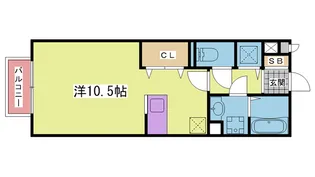 HITOMI DORMITORY【1階】の間取り
