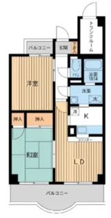 西船橋スクエアガーデン【3階】の間取り