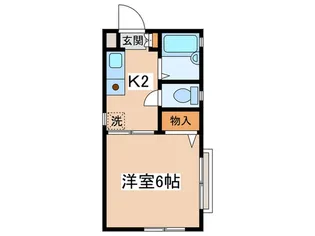 かえでハイツの間取り